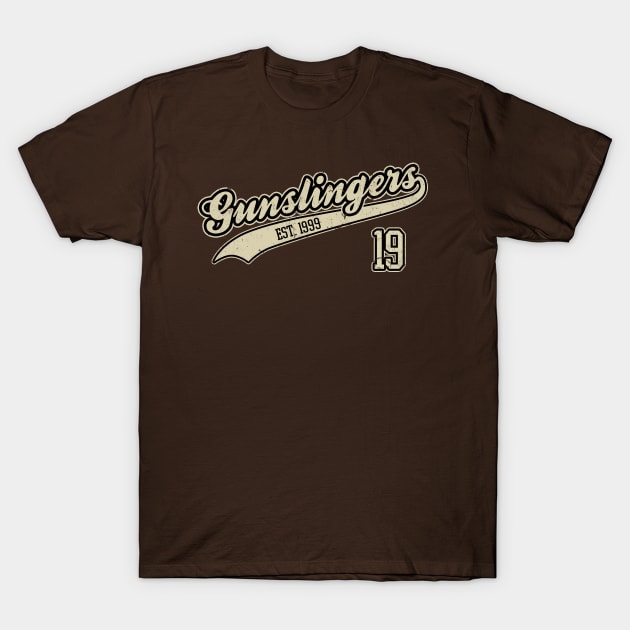 The Gunslingers T-Shirt by fishbiscuit